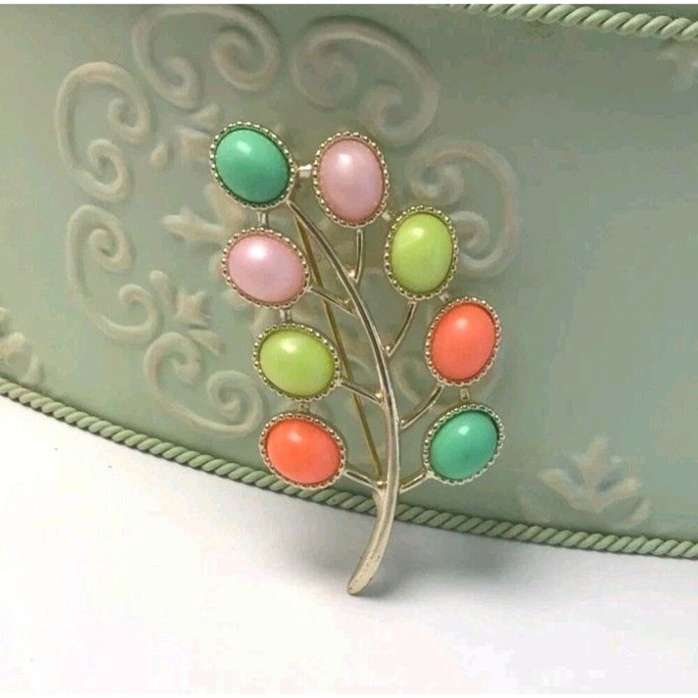Vintage Sarah Coventry "Candy Land" Brooch, 1973, Excellent  Condition
